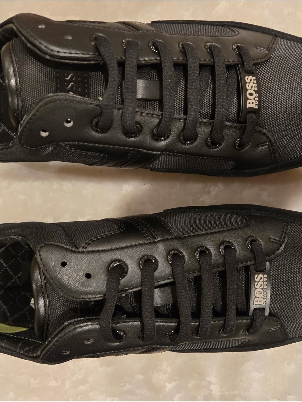 Hugo Boss Black Low-Top Lace-Up Sneakers